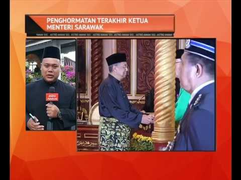 Perkembangan semasa upacara pengebumian Allahyarham Tan Sri Adenan Satem