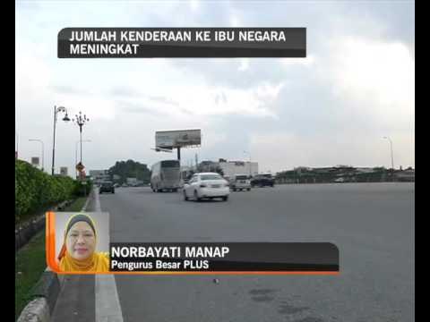 Laporan aliran trafik sempena Tahun Baru Cina