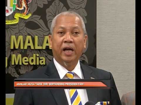 Annuar Musa tarik diri bertanding Presiden FAM