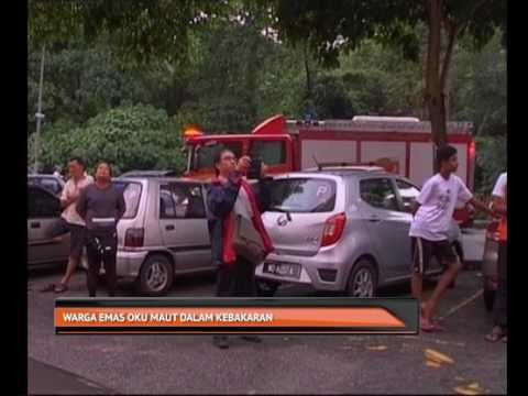 Warga emas OKU maut dalam kebakaran