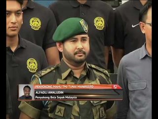 Penyokong mahu TMJ tunai manifesto