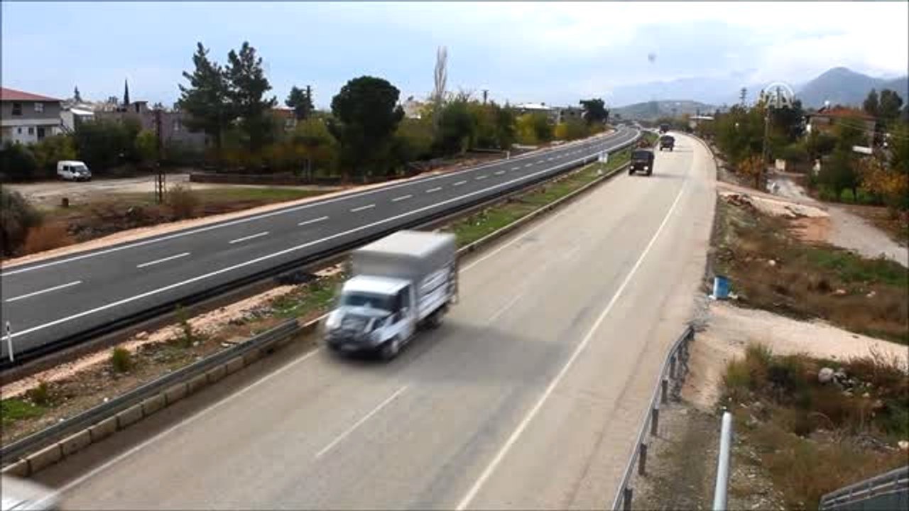 Suriye Sınırına Askeri Sevkiyat