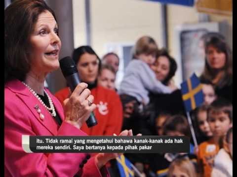 Usaha Kerabat Diraja Sweden mempromosi hak kanak-kanak