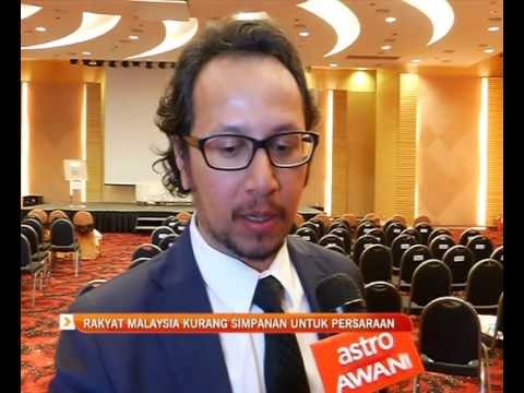 Rakyat Malaysia kurang simpanan untuk persaraan