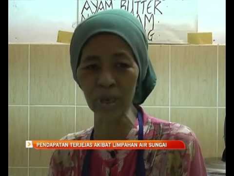 Pendapatan terjejas akibat limpahan air sungai