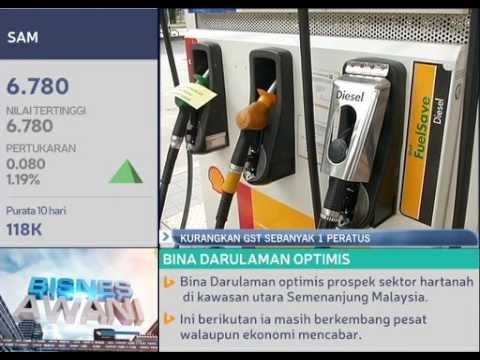 Kurangkan GST sebanyak 1 peratus
