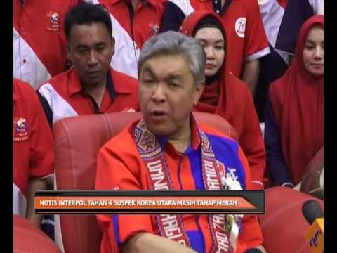 Notis Interpol tahan 4 suspek Korea Utara masih tahap merah