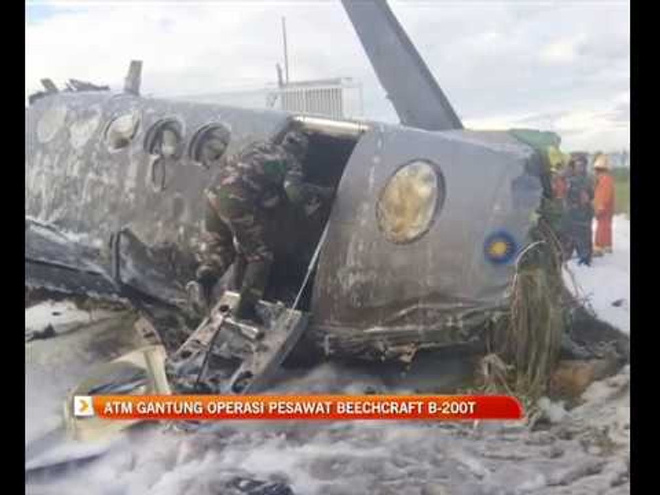 ATM gantung operasi pesawat Beechcraft B-200T