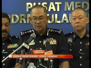 Sindiket dadah tumpas