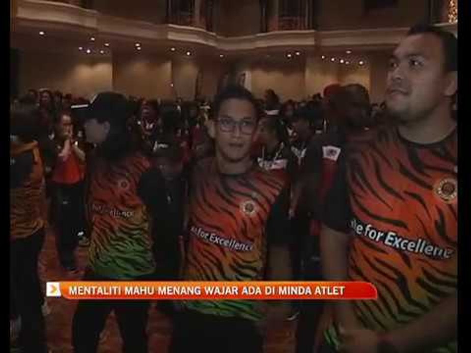 Sukan SEA Kuala Lumpur: Mentaliti mahu menang wajar ada di minda atlet