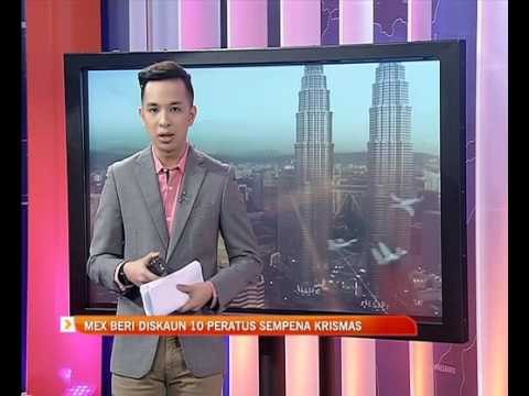 MEX beri diskaun 10 peratus sempena Krismas