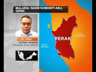 Malaria: Nasib komuniti asli, Gerik