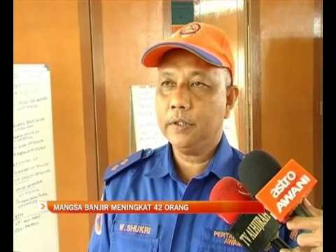 Mangsa banjir di Kelantan meningkat 42 orang