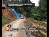 Tanah runtuh di Cameron Highlands: Reaksi Pengarah Jabatan Bomba Pahang