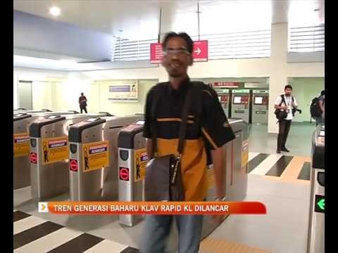 Tren generasi baharu KLAV Rapid KL dilancar