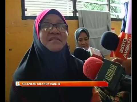 Perkembangan banjir Kelantan