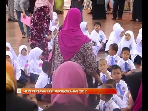 Hari pertama sesi persekolahan 2017