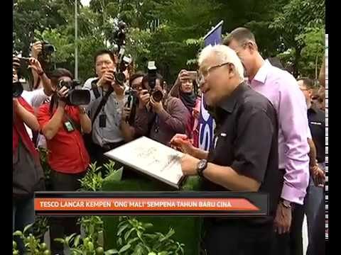 Tesco lancar kempen 'Ong Mali' sempena Tahun Baru Cina