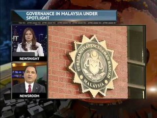 Governance in Malaysia under spotlight