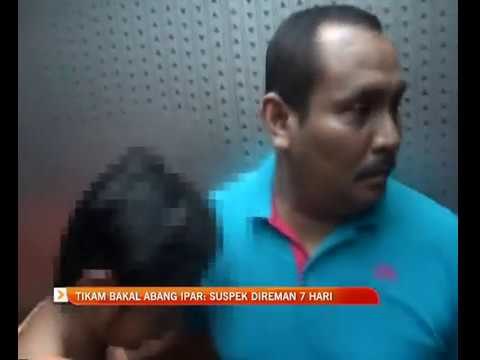 Tikam bakal abang ipar: Suspek direman 7 hari