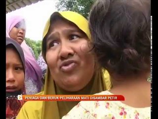 Peniaga dan beruk peliharaan mati disambar petir