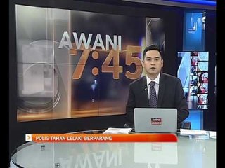 BERSIH 5: Polis tahan lelaki berparang