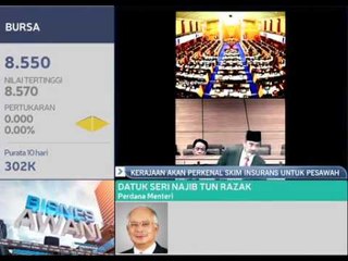 Kerajaan akan perkenal skim insurans untuk pesawah