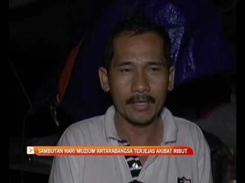 Sambutan Hari Muzium Antarabangsa terjejas akibat ribut