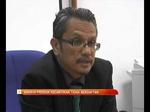 Bahaya produk kecantikan tidak berdaftar