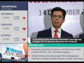 Pos Malaysia jangka peroleh hasil 10% - 15% 2017