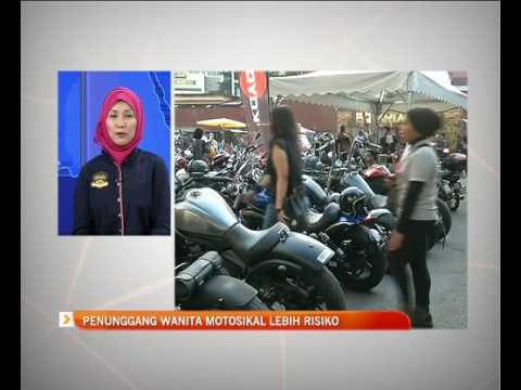 Penunggang wanita motosikal lebih risiko