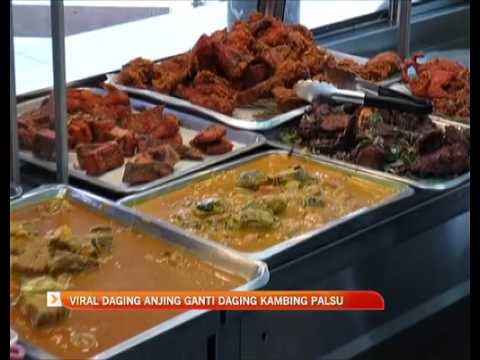Viral daging anjing ganti daging kambing palsu