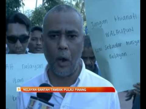 Nelayan bantah tambak laut Pulau Pinang