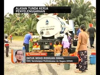 Alasan tunda kerja penyelenggaraan