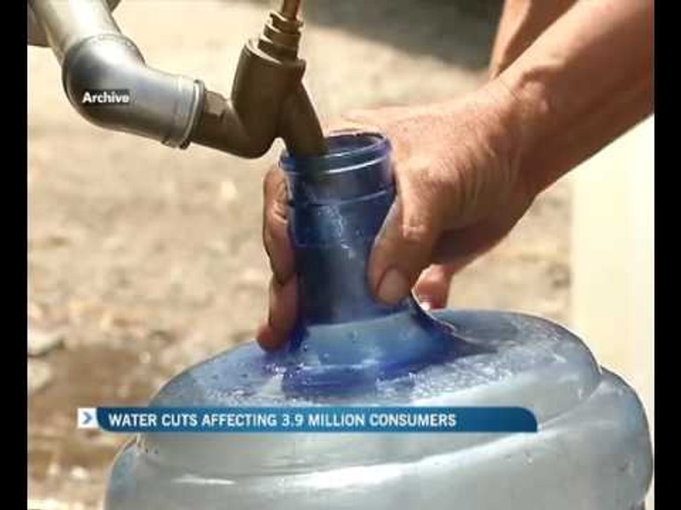 Water cut affects 3.9 million consumers
