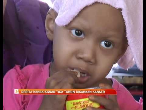 Derita kanak-kanak tiga tahun disahkan kanser