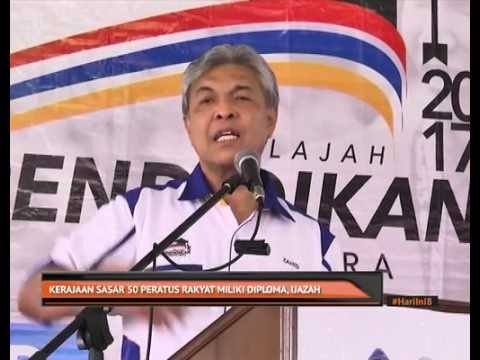 Kerajaan sasar 50 peratus rakyat miliki diploma, ijazah