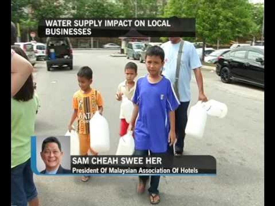 Water supply impact on local businesses