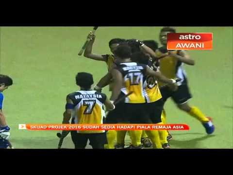 Skuad Projek 2016 sudah sedia hadapi Piala Remaja Asia