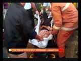 Tiga remaja nyaris maut kenderaan langgar lori