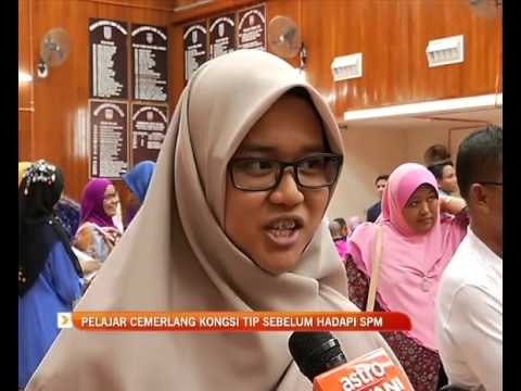 Pelajar cemerlang kongsi tip sebelum hadapi SPM