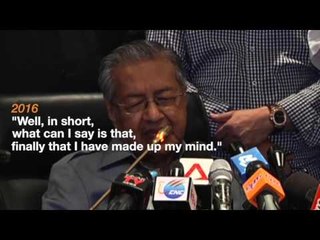 Descargar video: Bukan kali pertama Tun Mahathir keluar UMNO