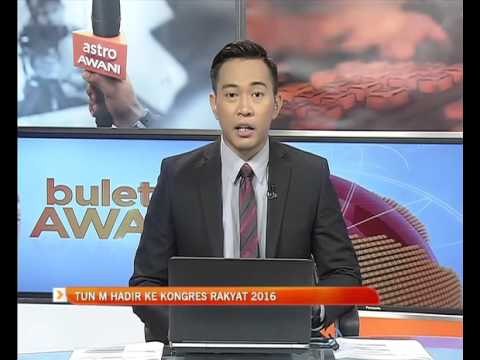 Tun M hadir ke Kongres Rakyat 2016