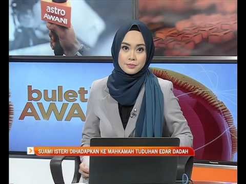 Suami isteri dihadapkan ke mahkamah tuduhan edar dadah