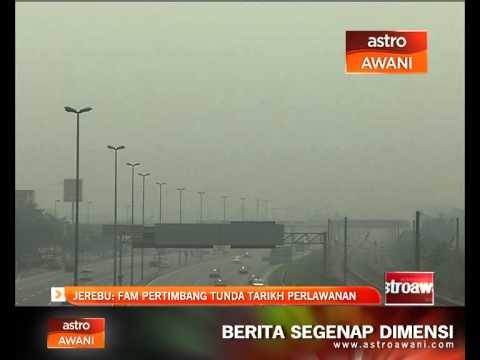 Jerebu: FAM pertimbang tunda tarikh perlawanan