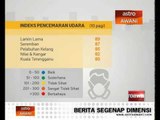 Perkembangan jerebu setakat jam 10 pagi