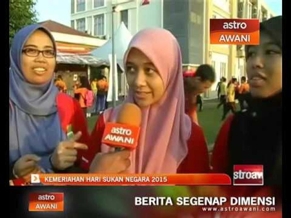 Kemeriahan Hari Sukan Negara 2015 di Kelantan