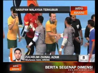 Futsal AFF 2015: Harapan Malaysia terkubur