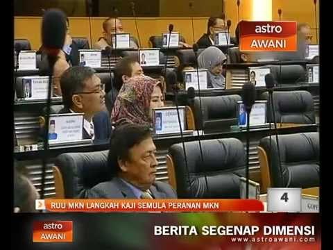 Rang Undang-Undang MKN langkah kaji semula Majlis Keselamtan Negara