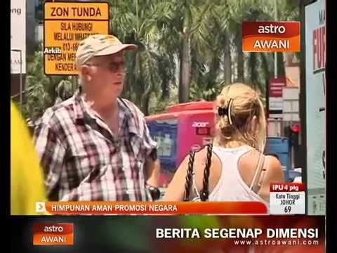 Himpunan aman promosi Malaysia di pentas antarabangsa